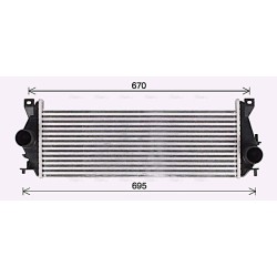 Intercooler - AVA AU4338