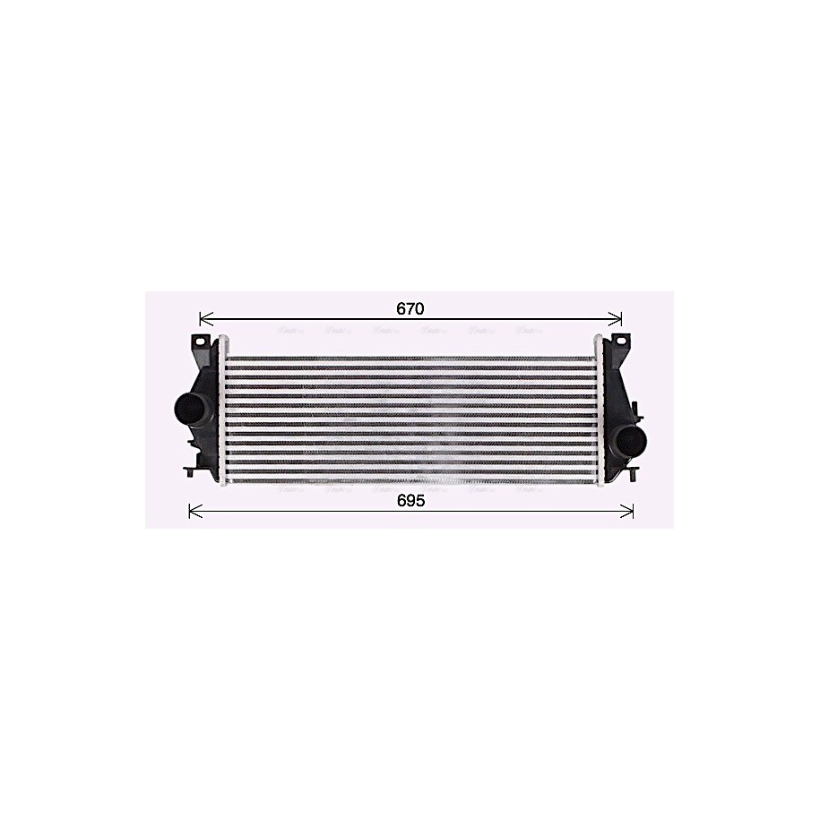 Intercooler - AVA AU4338