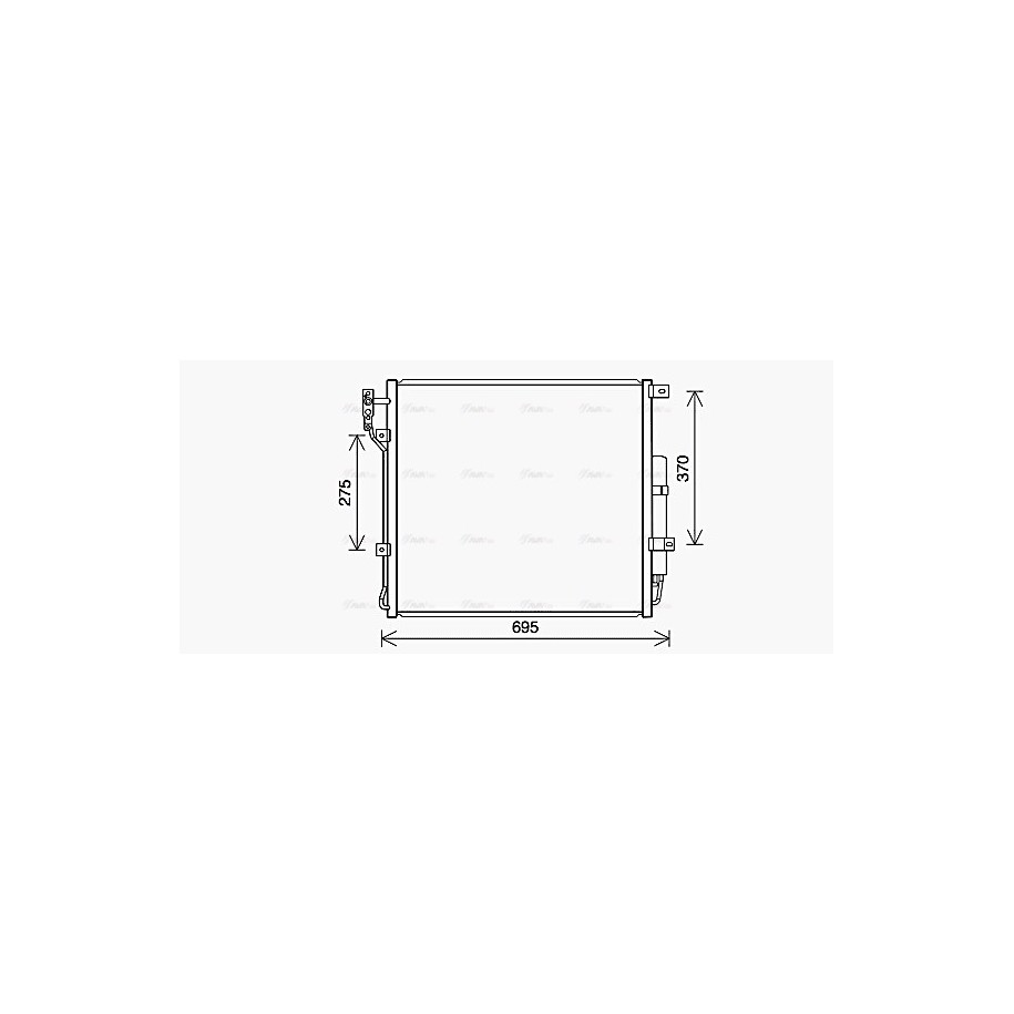 AC Condenser - AVA AU5227D