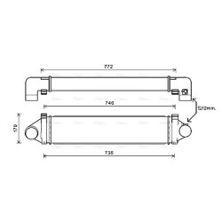 Intercooler - AVA AUA4219
