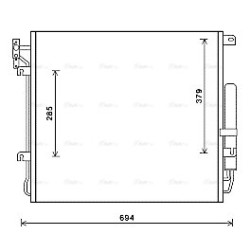 AC Condenser - AVA AUA5209D