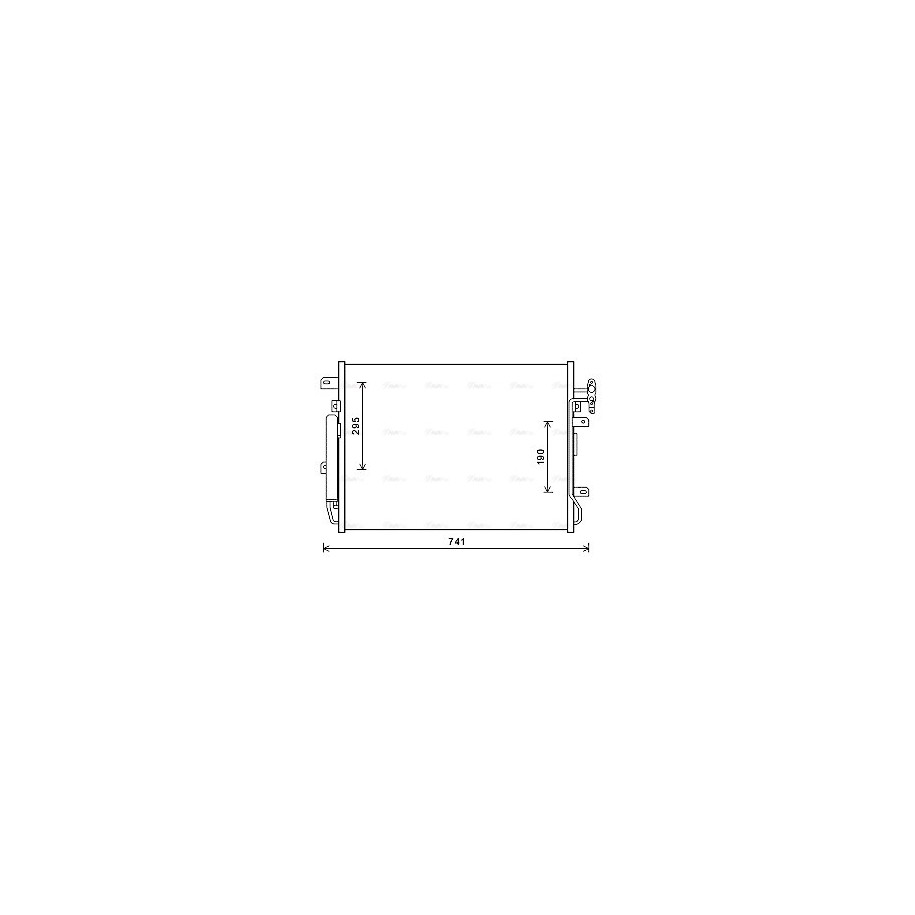 AC Condenser - AVA AUA5217D
