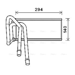 Heater Matrix - AVA AUA6226
