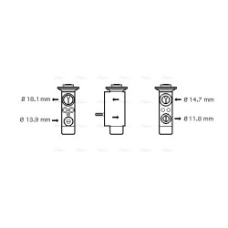 AC Expansion Valve - AVA BW1085