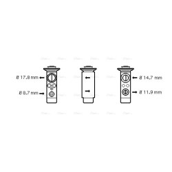 AC Expansion Valve - AVA BW1239