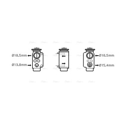 AC Expansion Valve - AVA BW1240