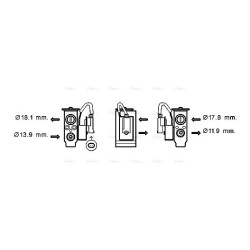 AC Expansion Valve - AVA BW1431