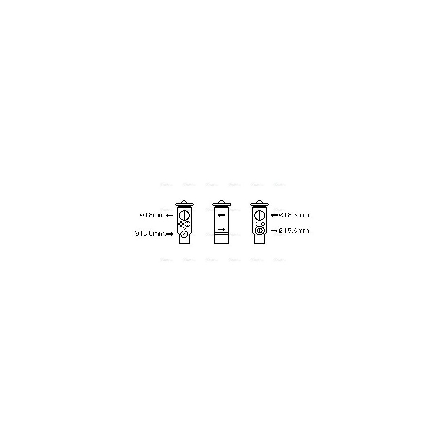 AC Expansion Valve - AVA BW1437