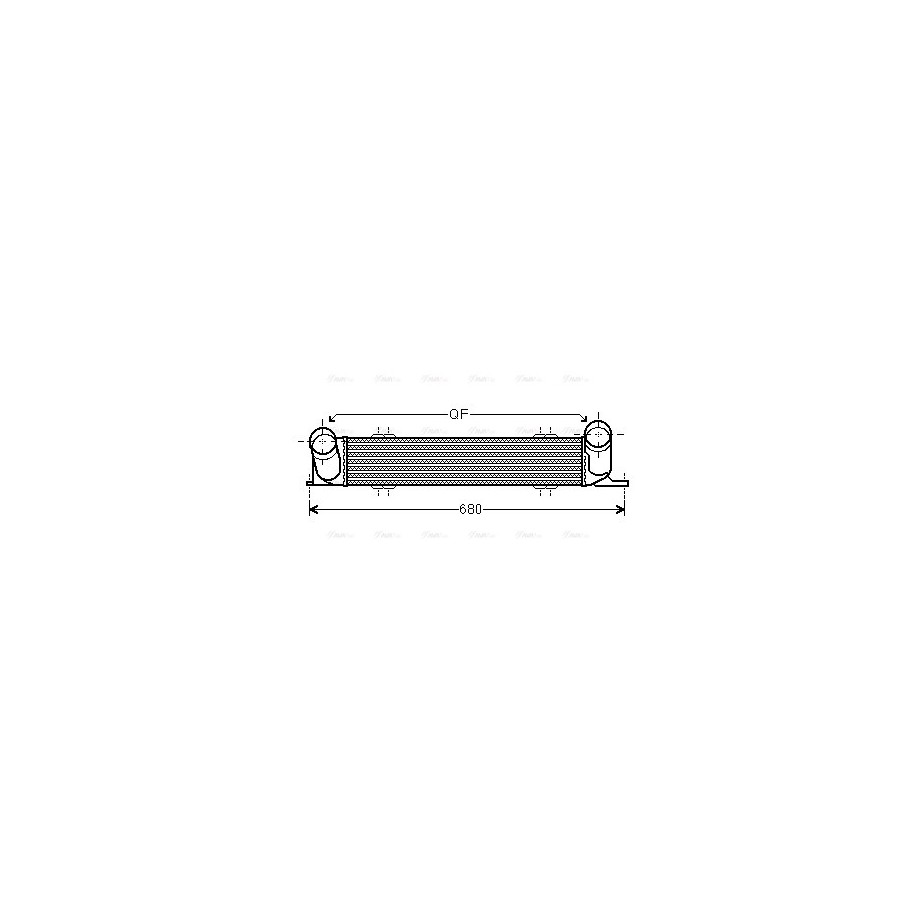 Intercooler - AVA BW4378
