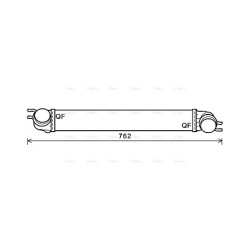 Intercooler - AVA BW4425
