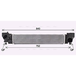 Intercooler - AVA BW4578