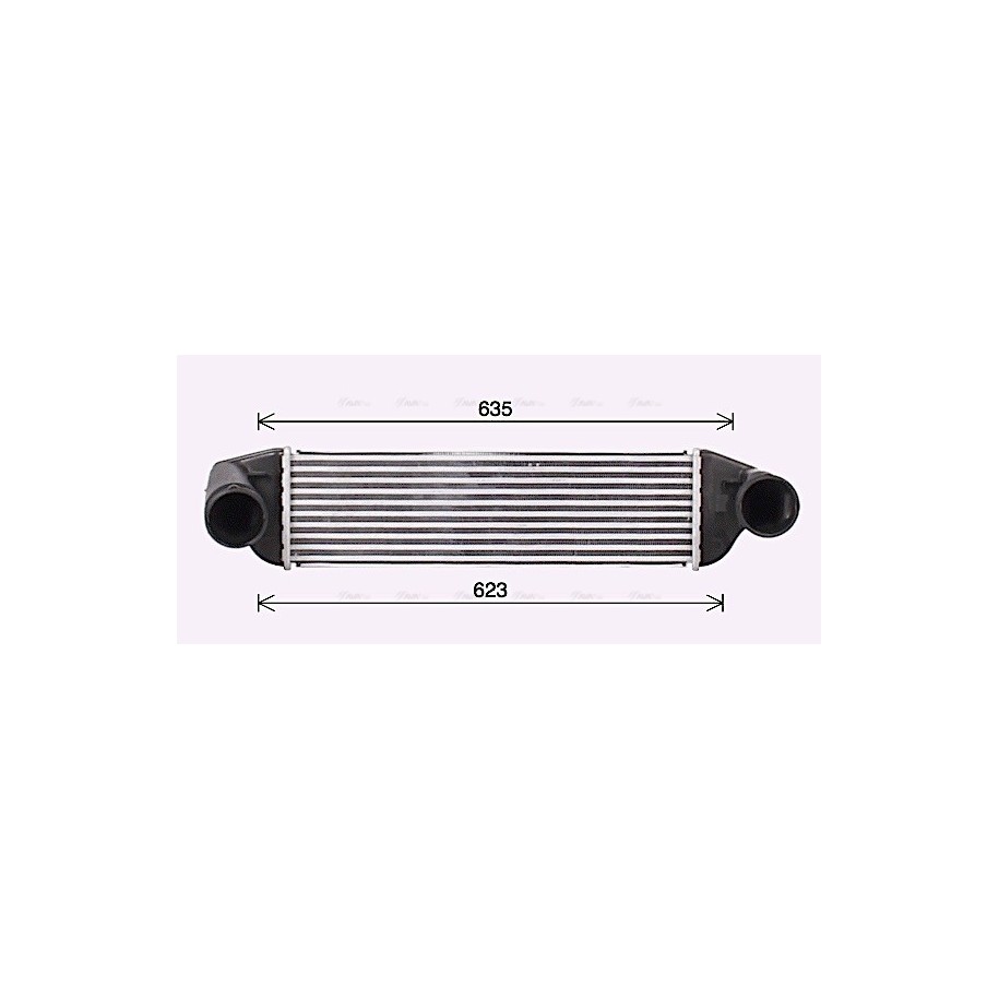 Intercooler - AVA BW4581