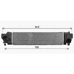 Intercooler - AVA BW4582