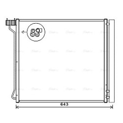 AC Condenser - AVA BW5474D