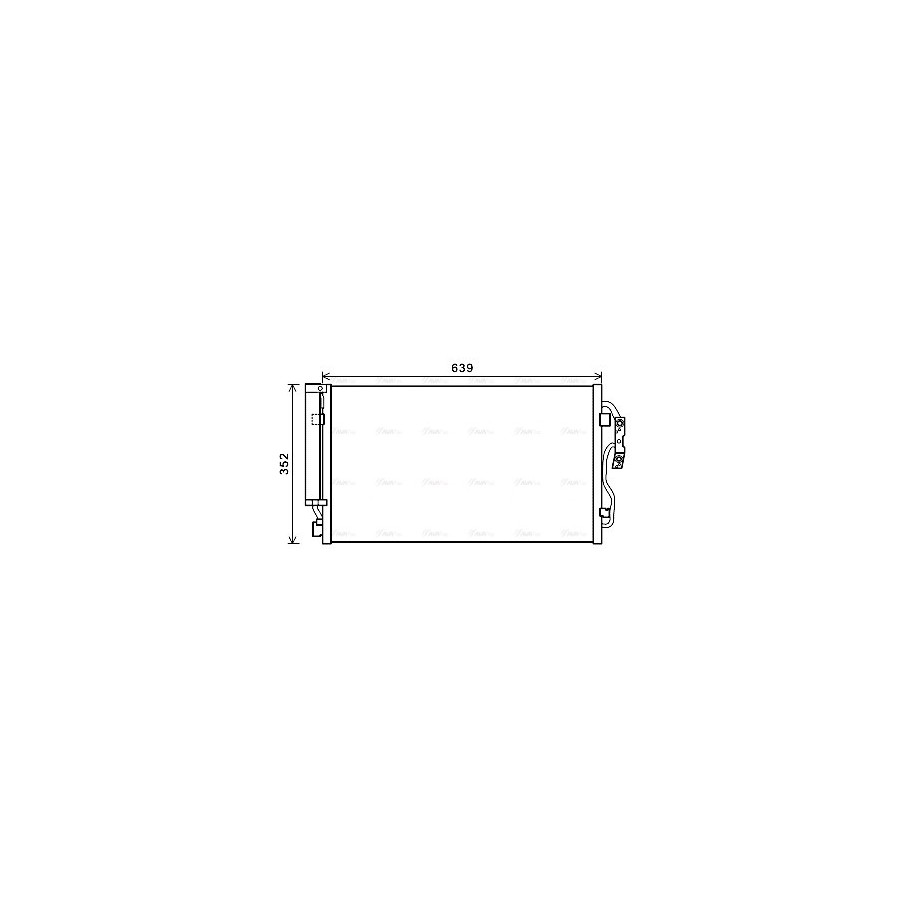 AC Condenser - AVA BW5477D