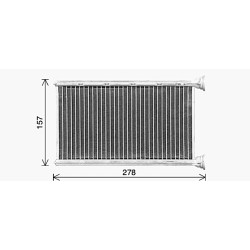 Heater Matrix - AVA BW6615