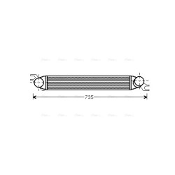 Intercooler - AVA BWA4340