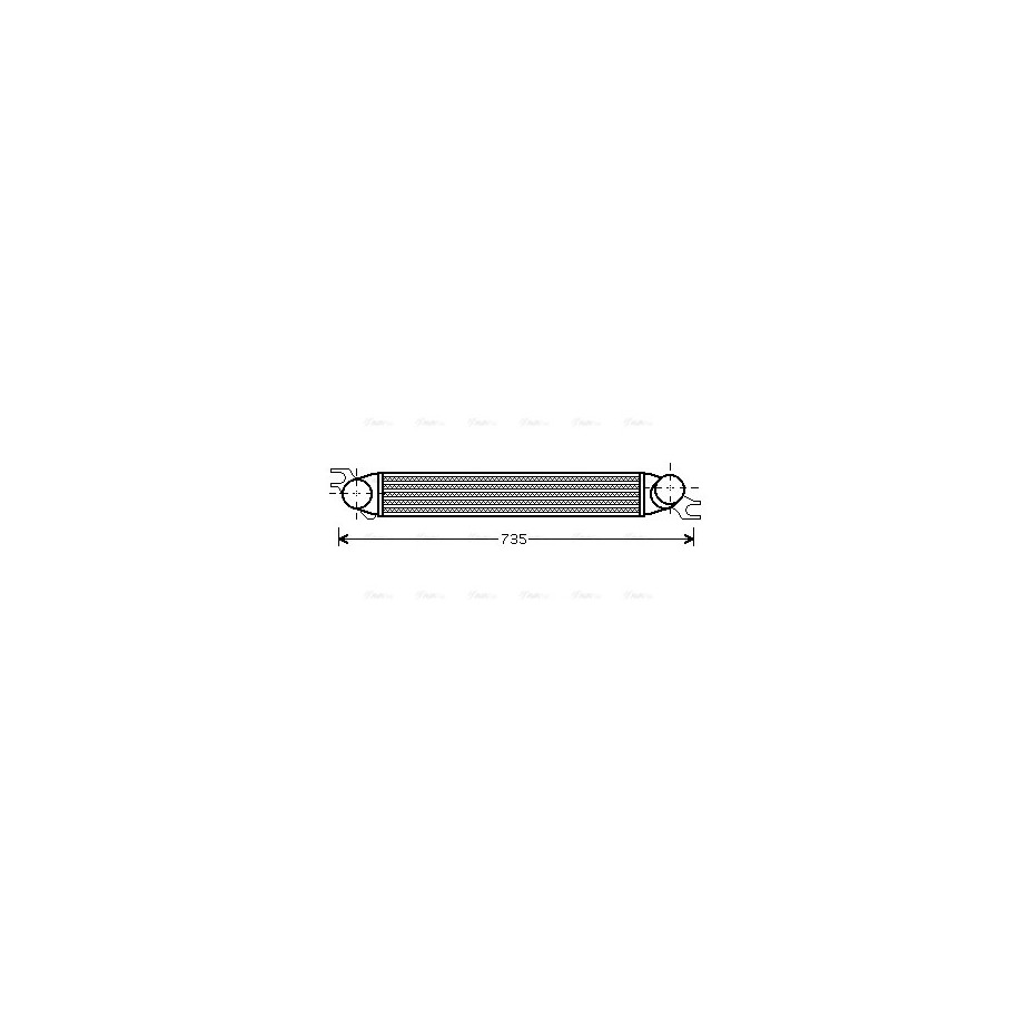 Intercooler - AVA BWA4340
