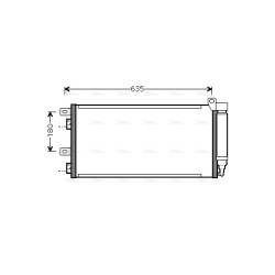 AC Condenser - AVA BWA5256D
