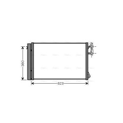 AC Condenser - AVA BWA5295D