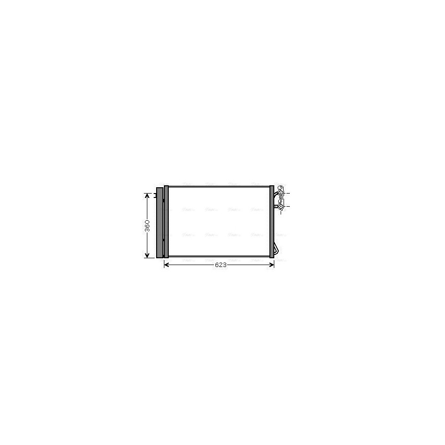 AC Condenser - AVA BWA5295D