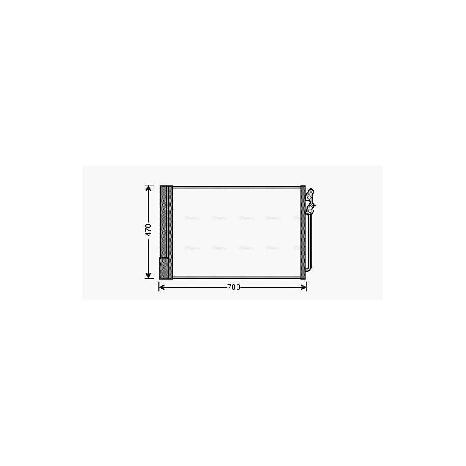 AC Condenser - AVA BWA5370D