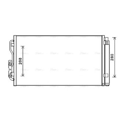 AC Condenser - AVA BWA5434D