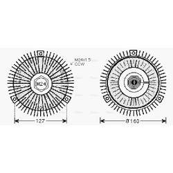 Fan Clutch - AVA BWC353