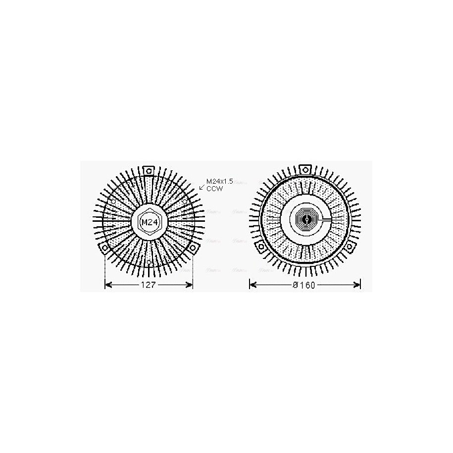 Fan Clutch - AVA BWC353