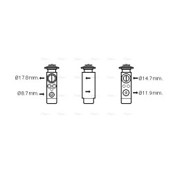 AC Expansion Valve - AVA CN1219