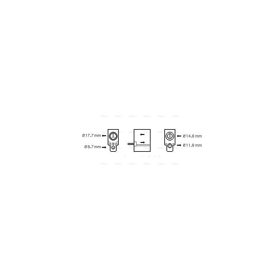 AC Expansion Valve - AVA CN1220