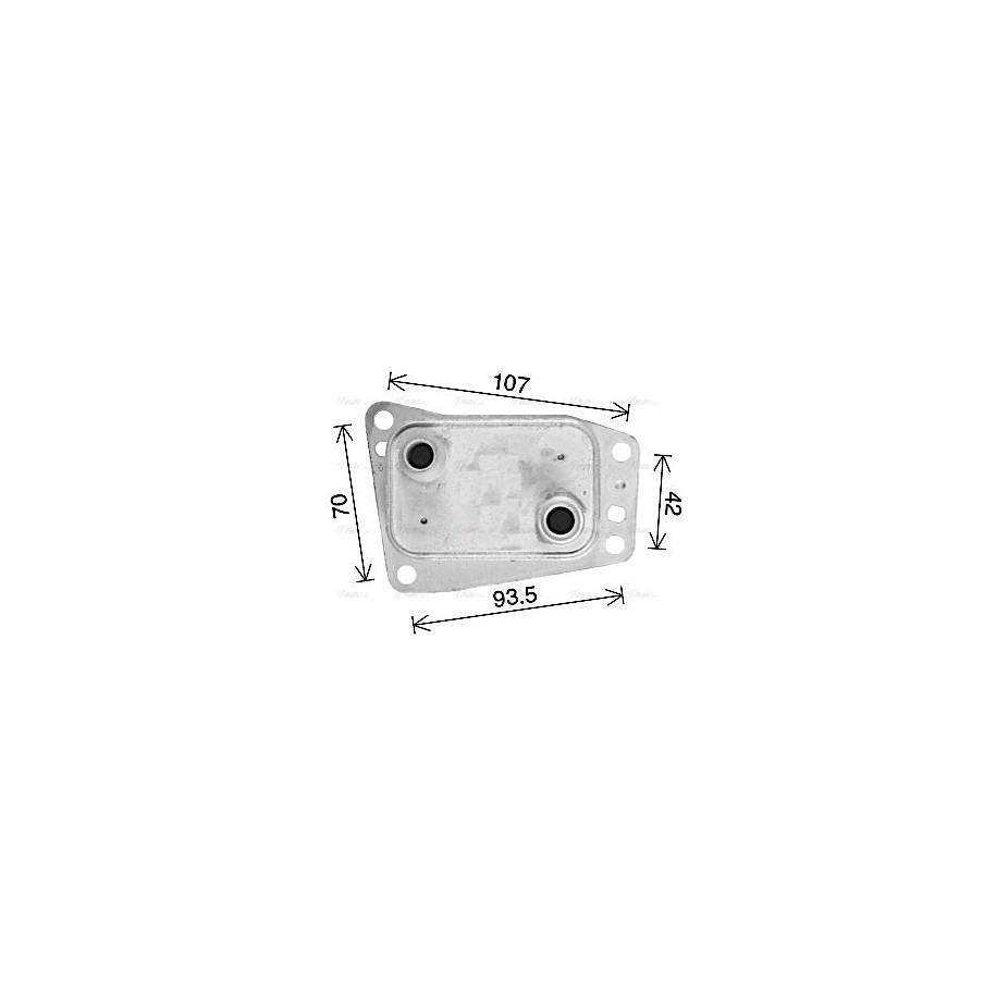 Engine Oil Cooler - AVA CN3327
