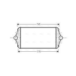 Intercooler - AVA CN4086