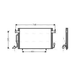 AC Condenser - AVA CN5166