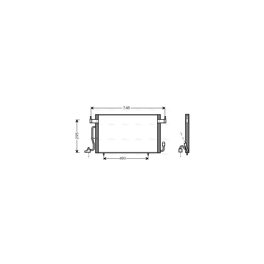 AC Condenser - AVA CN5166