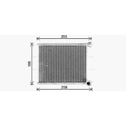 Heater Matrix - AVA CN6333