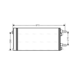 AC Condenser - AVA CNA5246D