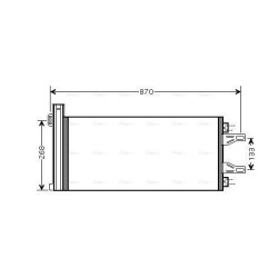 AC Condenser - AVA CNA5248D