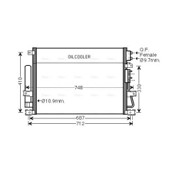 AC Condenser - AVA CRA5124D