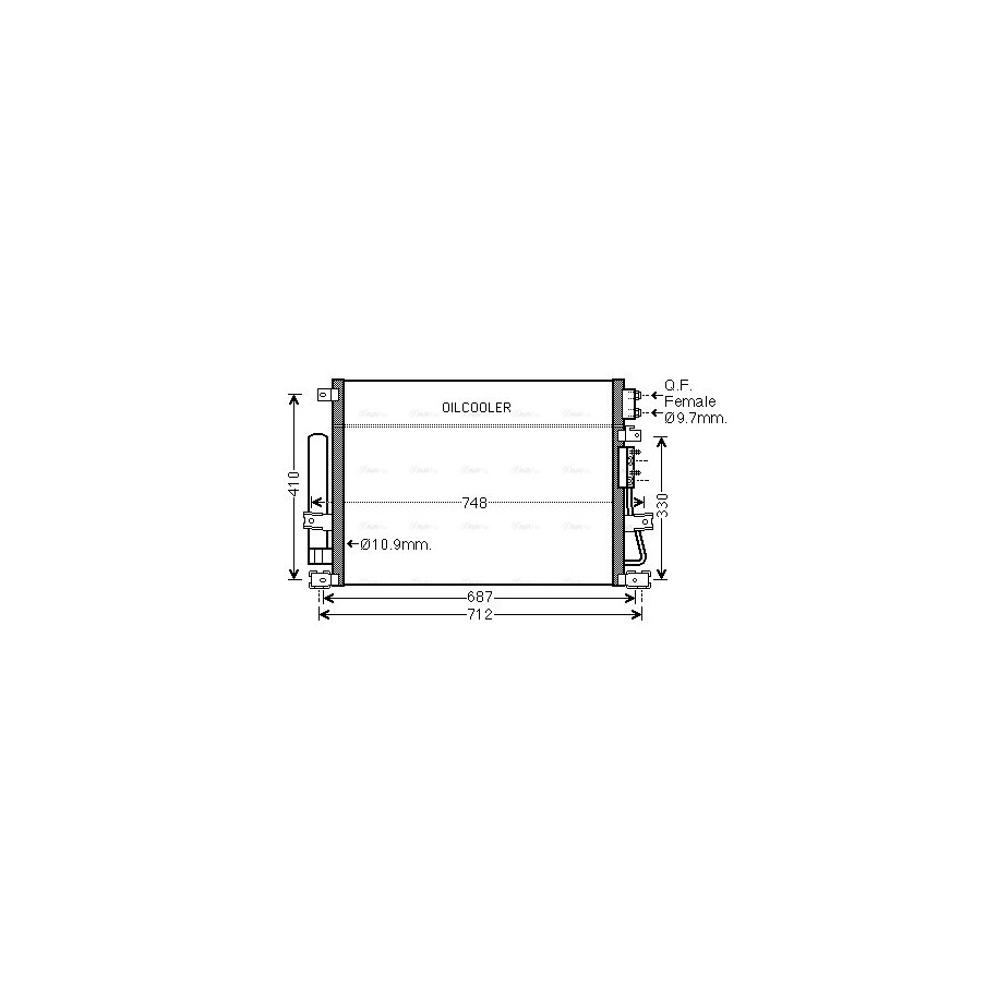 AC Condenser - AVA CRA5124D