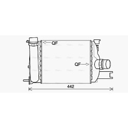 Intercooler - AVA DAA4013