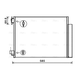 AC Condenser - AVA DAA5011D
