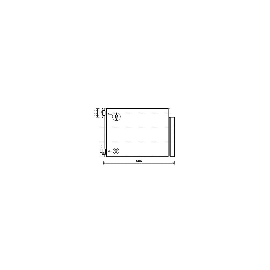 AC Condenser - AVA DAA5011D