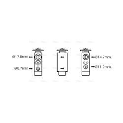 AC Expansion Valve - AVA DF1060