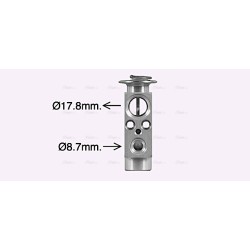 AC Expansion Valve - AVA DF1095