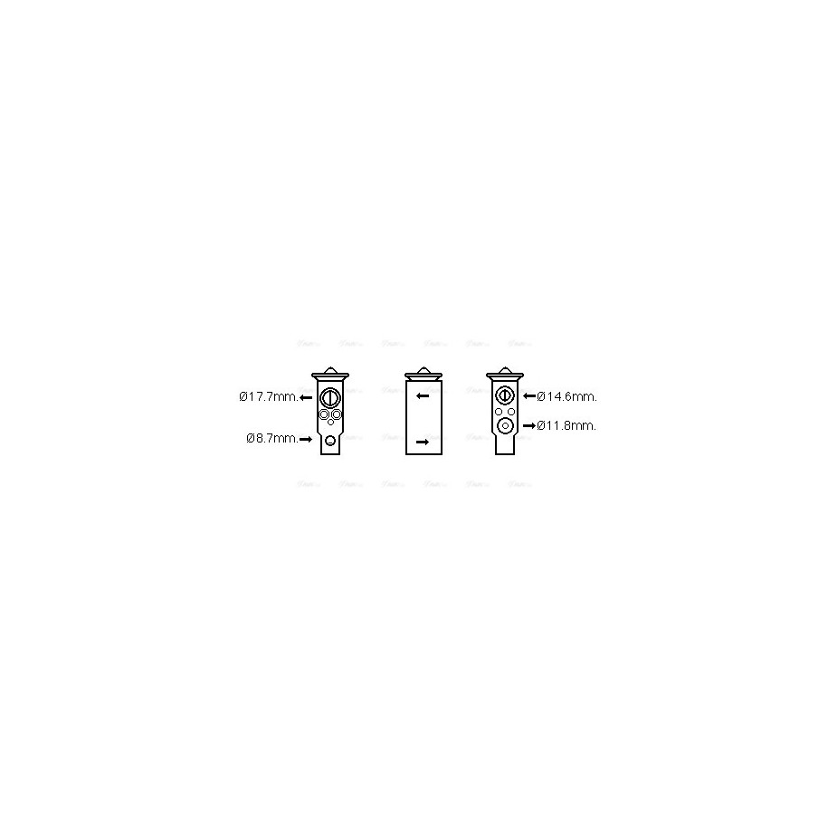 AC Expansion Valve - AVA DN1380