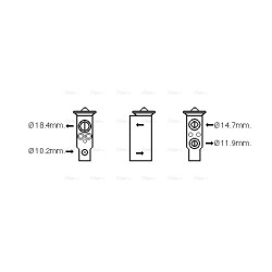 AC Expansion Valve - AVA DN1389