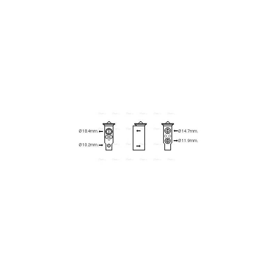AC Expansion Valve - AVA DN1389