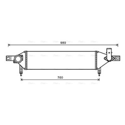 Intercooler - AVA DN4409