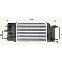 Intercooler - AVA DN4460
